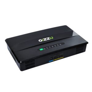 GIZZU 60W 65Wh 17600mAh Mini POE DC UPS Lithium  Black