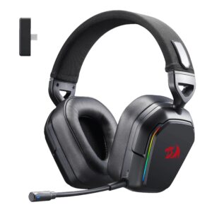 Redragon H868 RGB Wireless Gaming Headset  Black