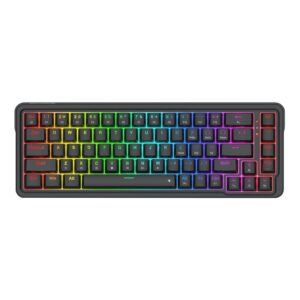 Redragon NOVA K709 65% Wired Gasket RGB Gaming Keyboard  Black